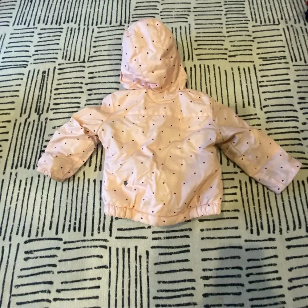 Kids Pink Polka Dot Jacket 18 Months